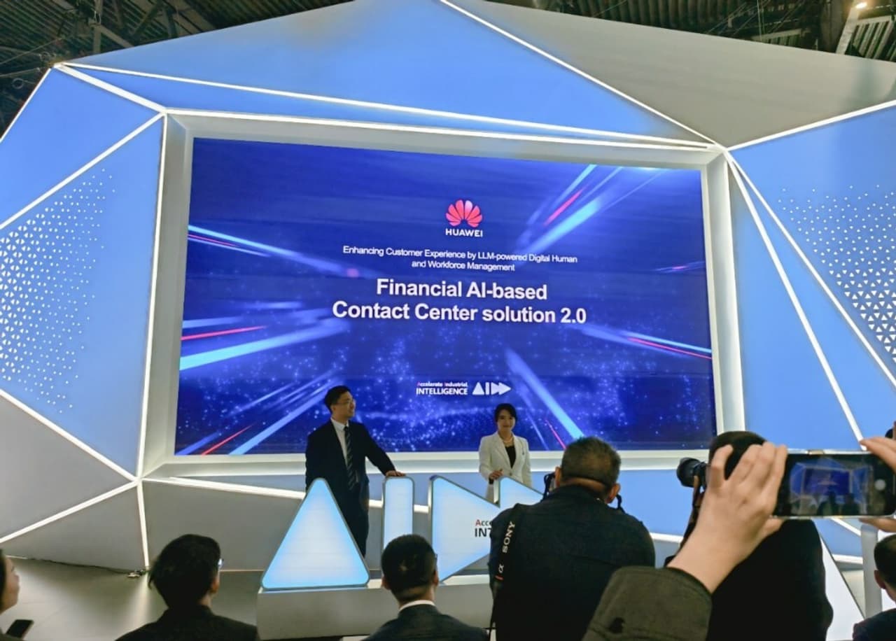 Huawei Released the Financial AI-based Contact Center Solution 2.0, Empowering the Global Financial Industry