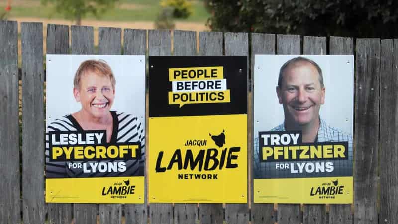 Lambie defends 'no policy' stance in Tasmanian election