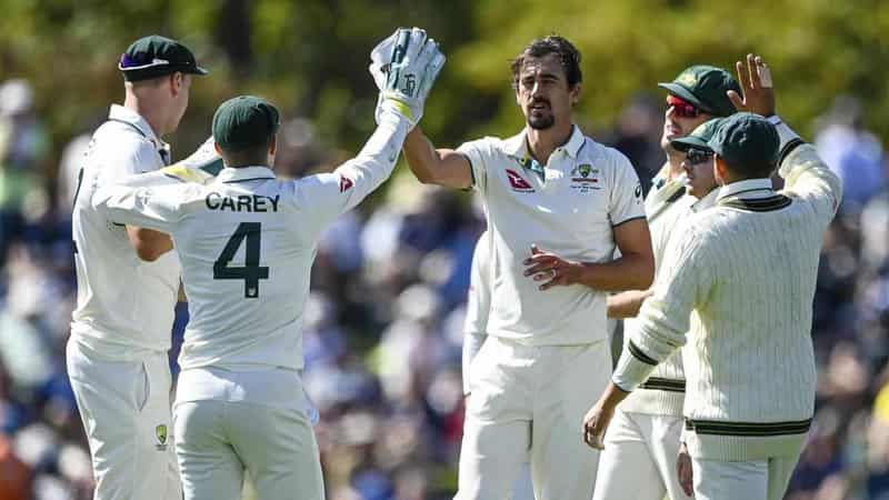 Hazlewood, Starc give Australia control in NZ Test