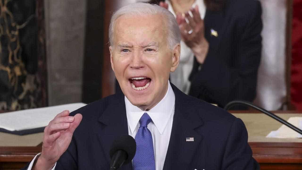 Biden delivers fiery State of the Union address