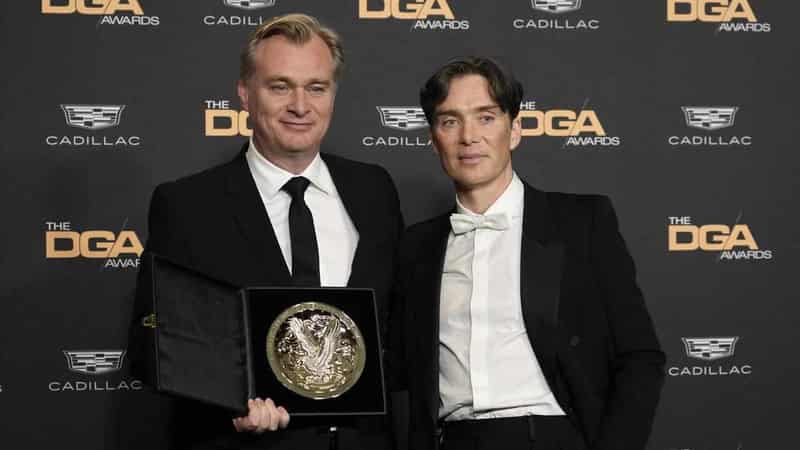 Oppenheimer's Nolan and Murphy eye Oscars glory