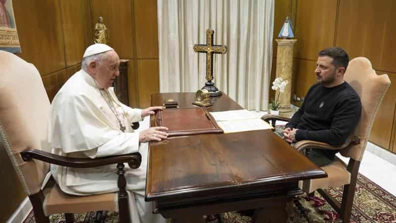 Ukraine rebuffs Pope calling for talks with Russia