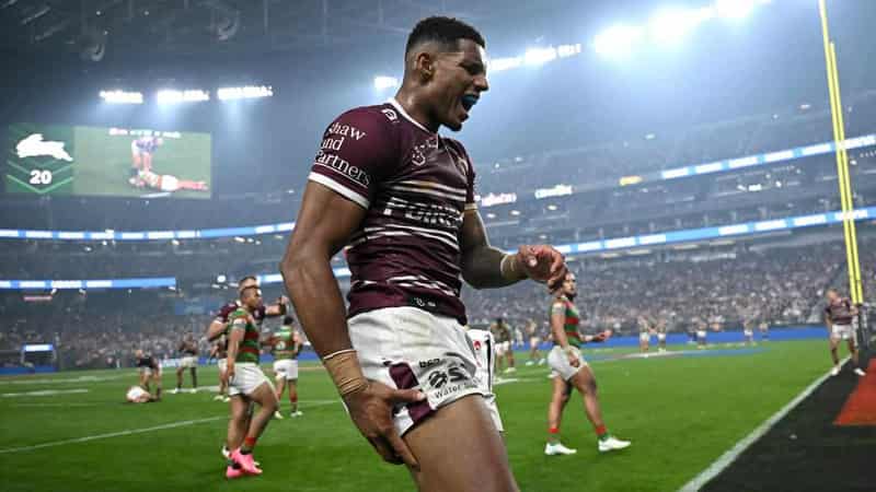 Manly's Saab out for six weeks with hamstring injury