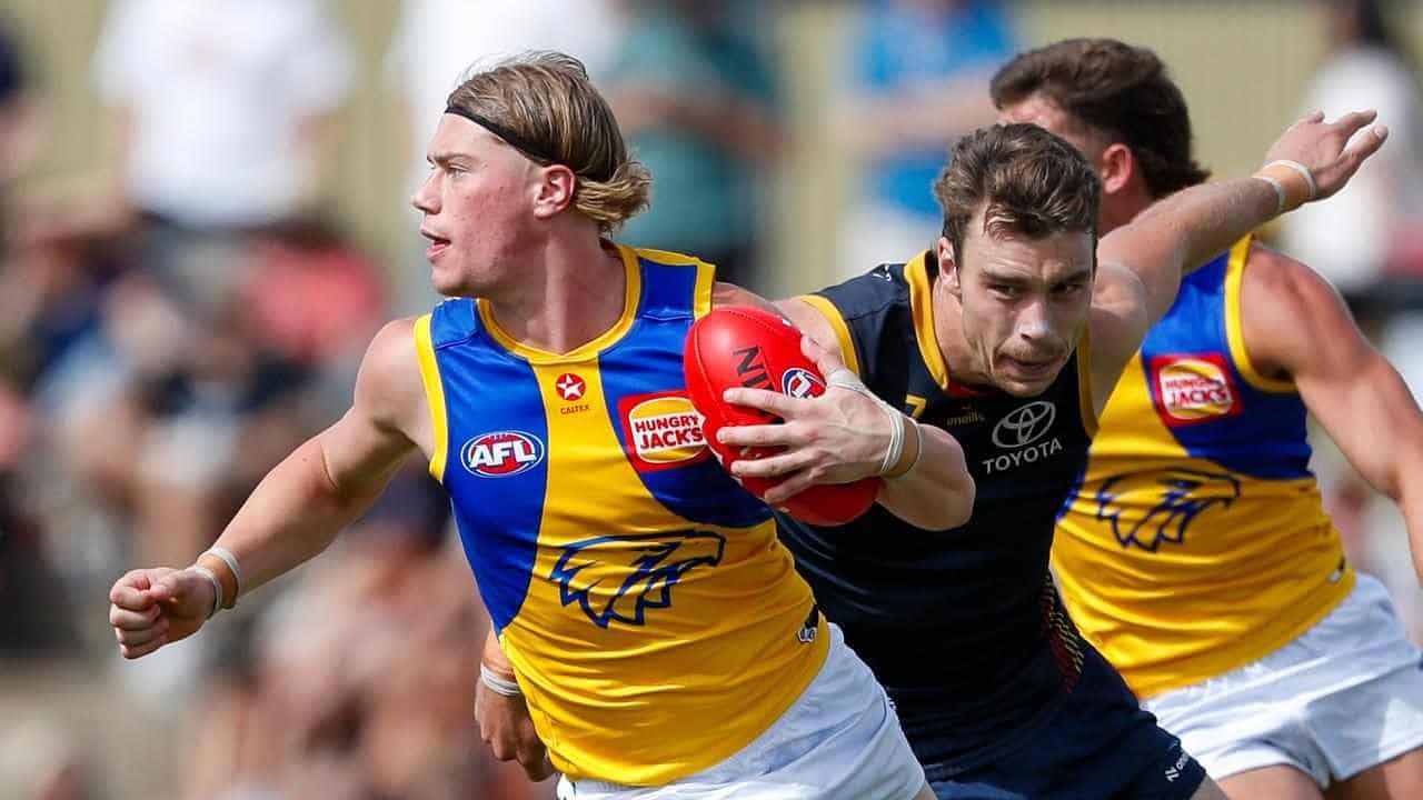 Eagles' Reid named among AFL debutants in round one