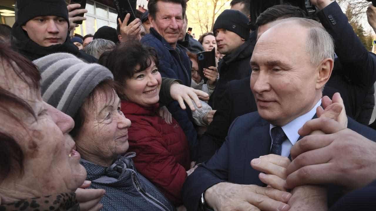 Putin master of all he surveys as Russians cast ballots