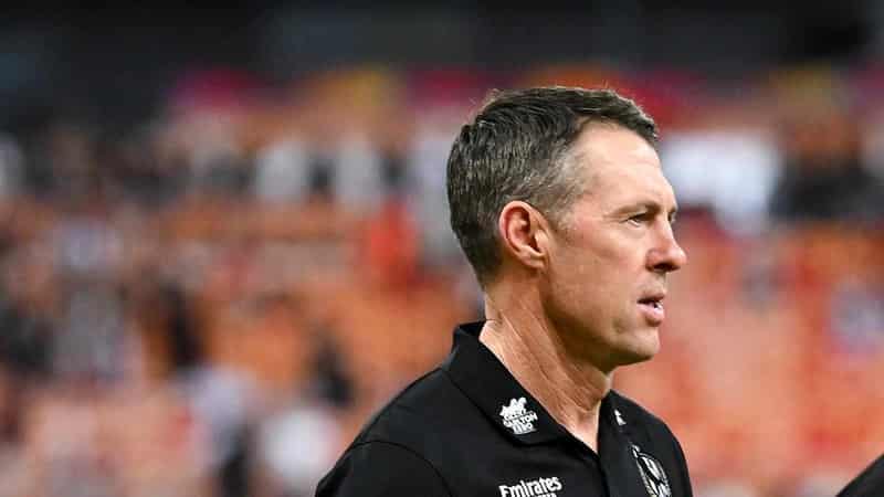 Craig McRae rejects talk of Collingwood flag hangover