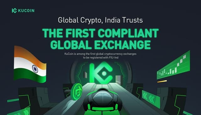 KuCoin Pioneers as the First FIU-Compliant Global Crypto Exchange in India