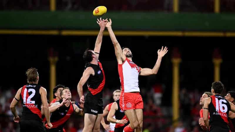 Swans stay unbeaten, win fiery clash against Bombers