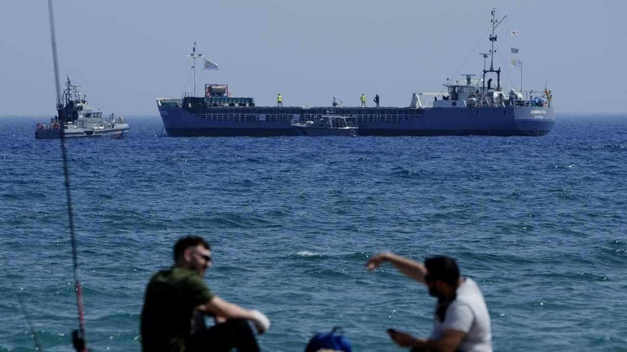 Second food shipment for Gaza Strip leaves Cyprus port