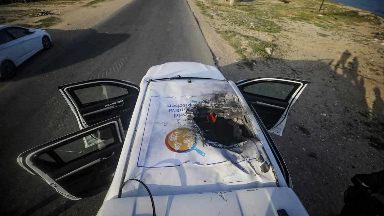 Israel says Israeli strike unintentionally hit aid team