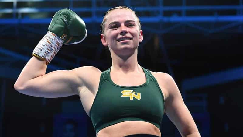 Nicolson attempts to corner Serrano after title triumph