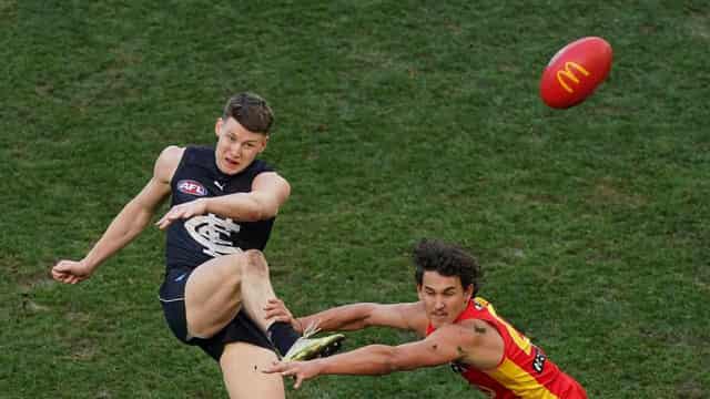 Carlton star Walsh set to return from back injury