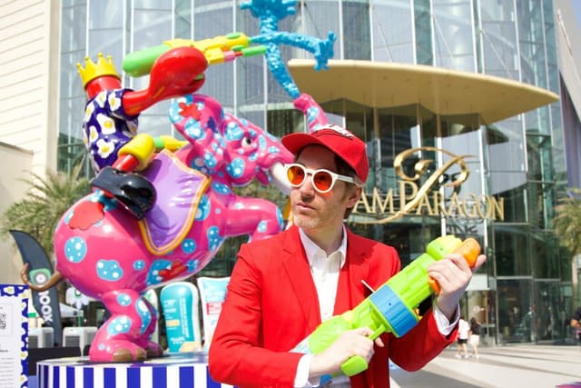 Siam Paragon and renowned pop artist Philip Colbert celebrate Thai New Year with vibrant 'Songkran Lobster Wonderland'