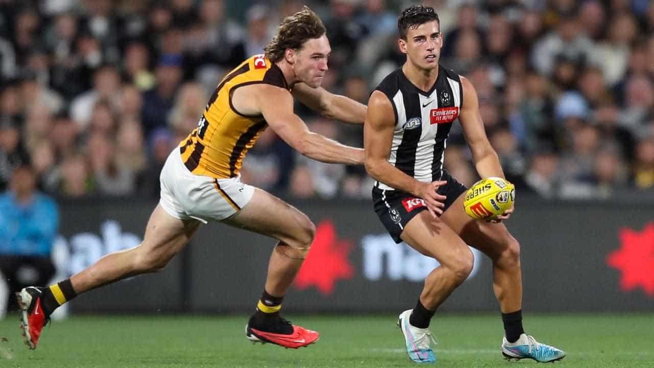 Pies building AFL flag case ahead of Power test: Daicos