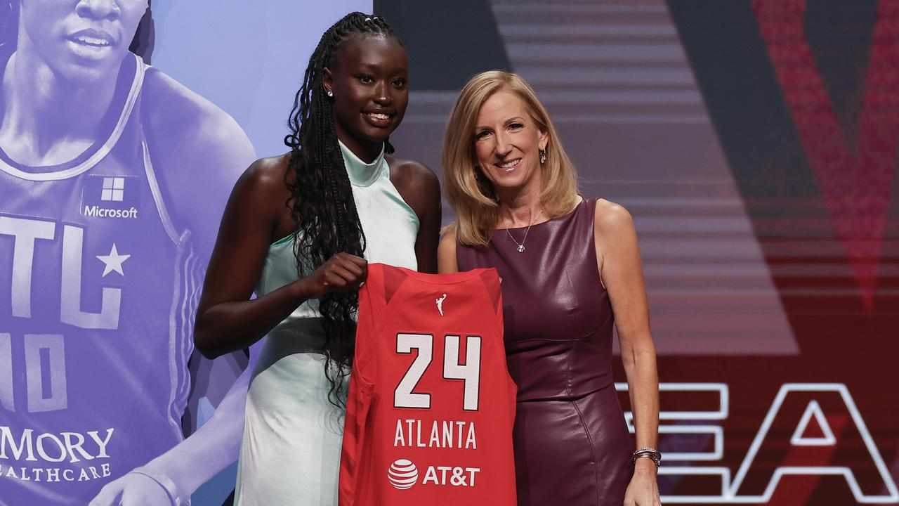 Emotional Puoch heads Aussie trio's WNBA draft success