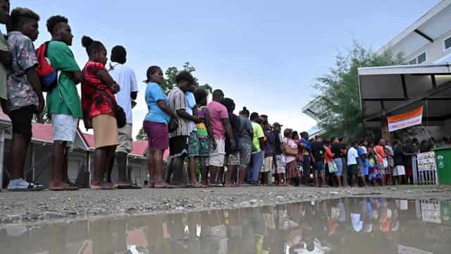 Polls close in closely watched Solomon Islands election