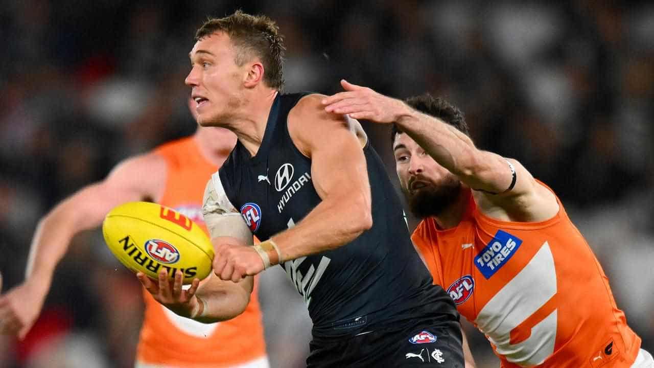 Blues' big guns fire to end Giants' unbeaten AFL start