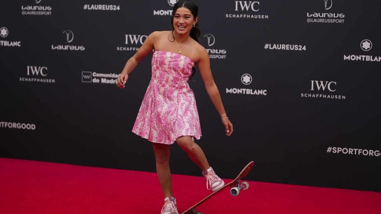 Trew glory as Aussie teen skates to global sports award