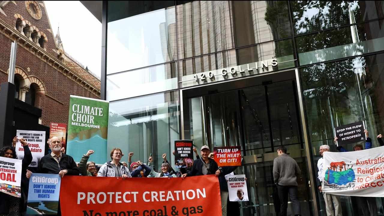 Nuns join Citi protest over Indigenous rights breaches