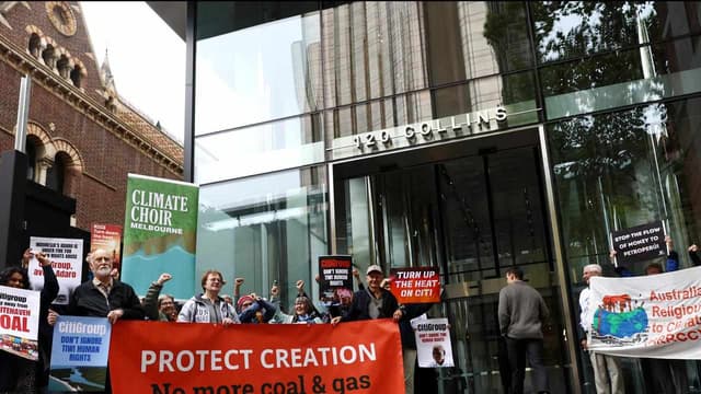 Nuns join Citi protest over Indigenous rights breaches