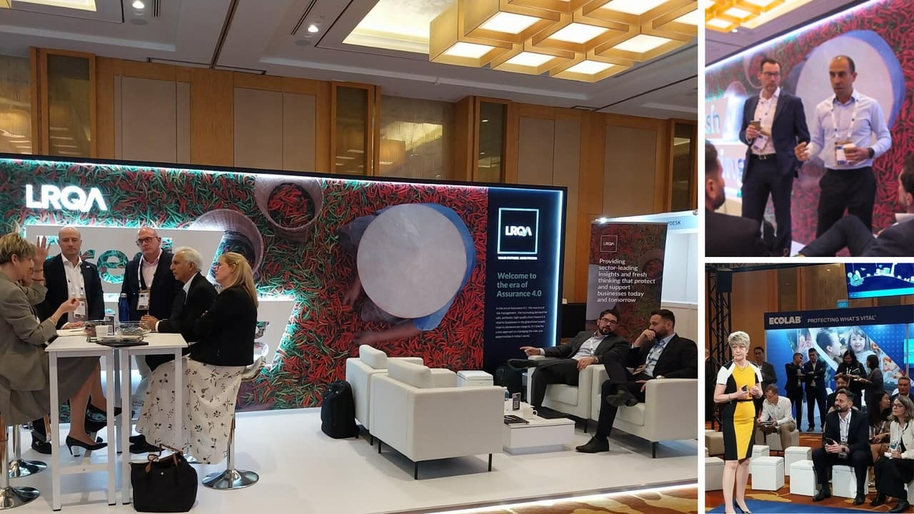 LRQA highlights need for data-driven risk management at 2024 GFSI food safety conference