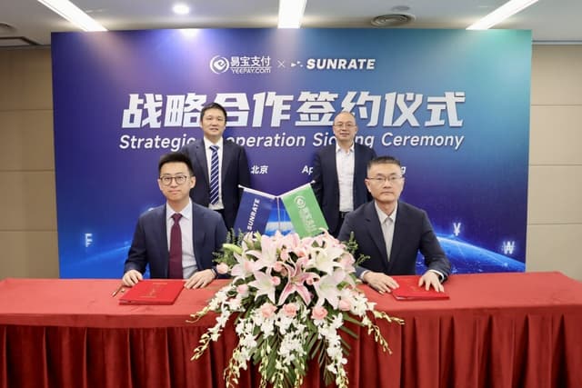 SUNRATE partners with YeePay to empower Chinese companies to navigate global expansion