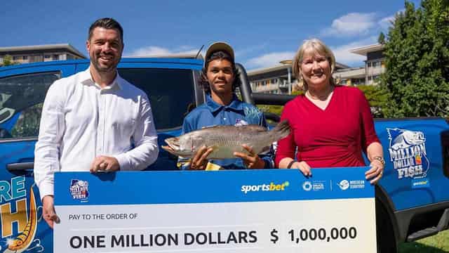 Teen hooks million-dollar barra