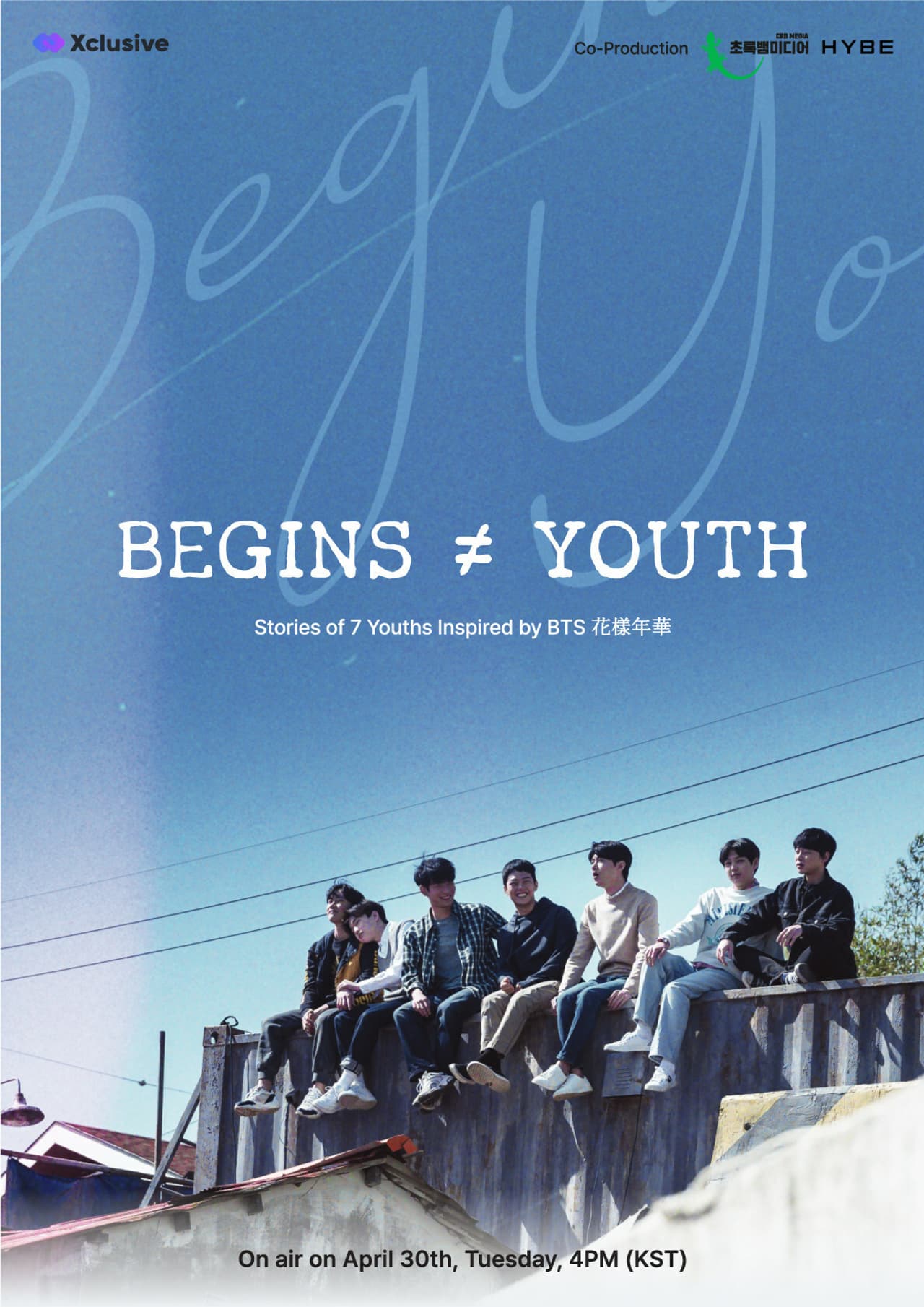 HYPER Corporation Affiliate Fingerlabs Officially Launches 'Begins≠Youth' , a Derivative Drama Based on BTS' 'Hwa Yang Yeon Hwa', Exclusively on Xclusive Today