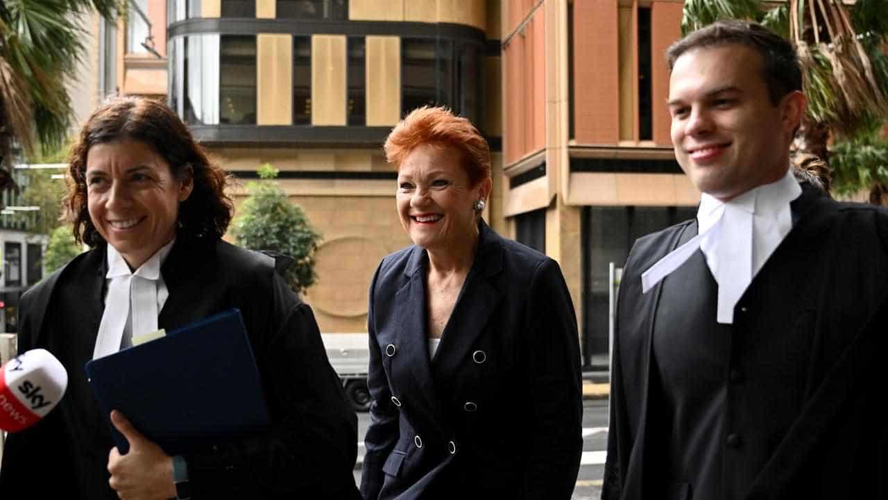 Judge retires to consider if Pauline Hanson is a racist