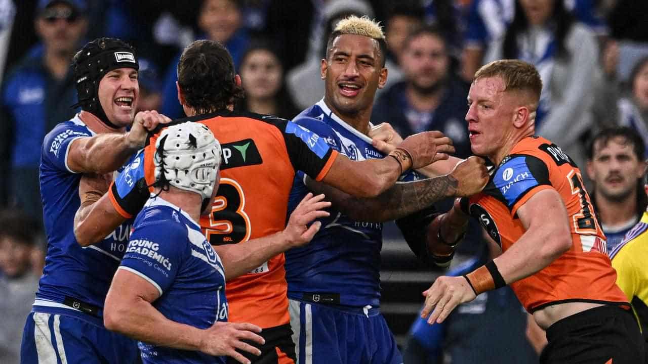 Tigers' discipline frustrates Benji in loss to Bulldogs