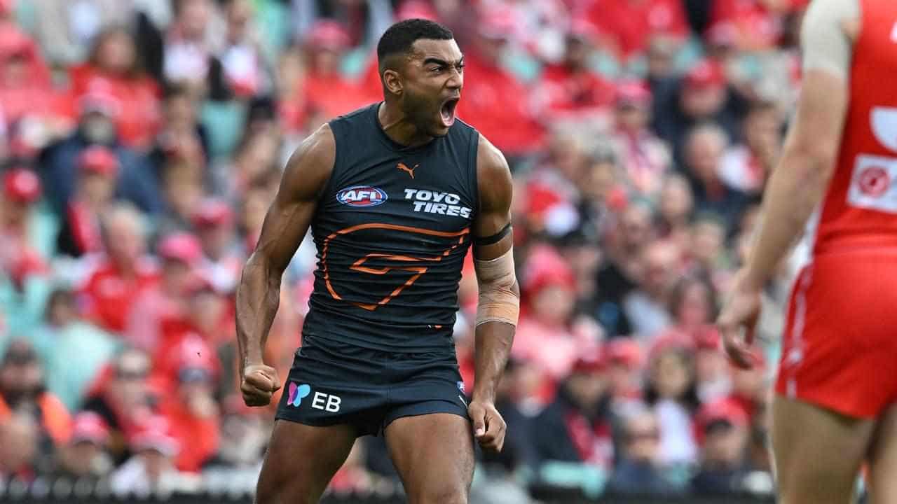 GWS forward Brown faces three-match ban for high bump