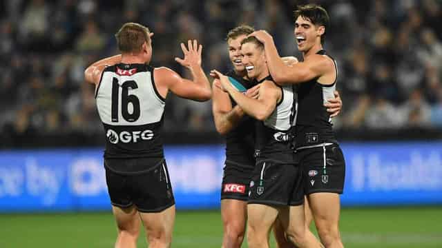 Power hold off Cats fightback in AFL thriller