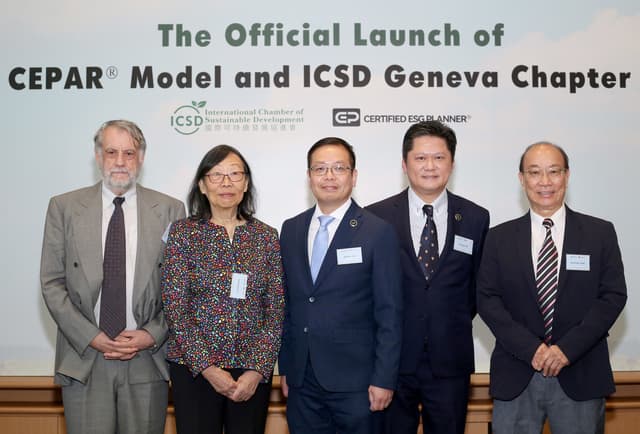 International Chamber of Sustainable Development (ICSD) Launches CEPAR® 5-step Methodology to assist Enterprises in Addressing the ESG Challenges