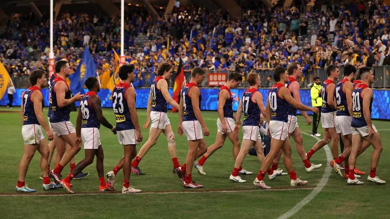 Demons 'nowhere near it' in humbling loss to Eagles