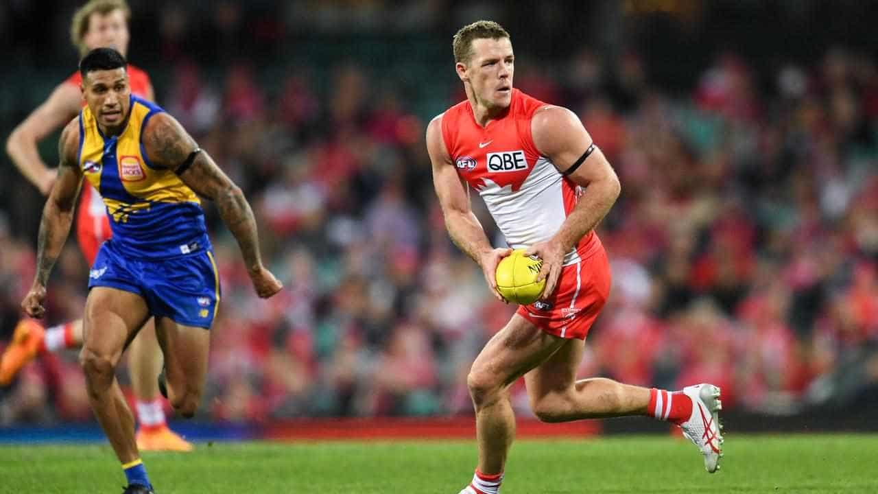 Swans' Luke Parker facing lengthy ban over heavy bump