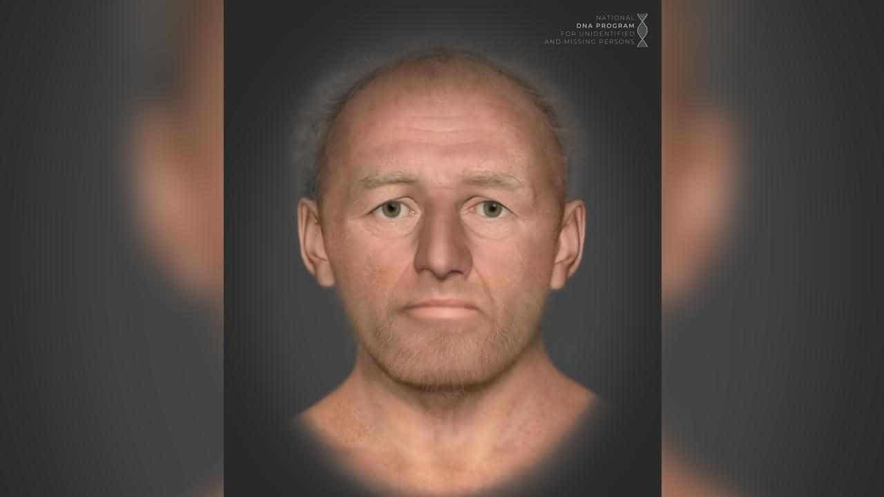 Facial reconstruction in mystery bushland remains case