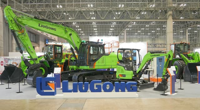 LiuGong Makes Its Debut at CSPI-EXPO 2024