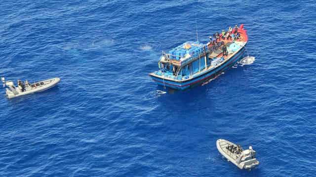 Illegal fishing boats burned after Australian incursion