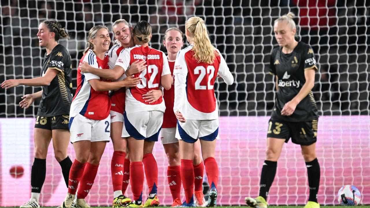 Arsenal edge A-League Women in friendly match