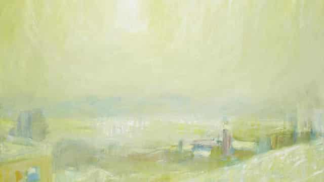 Late paintings reveal Lloyd Rees' landscapes of light