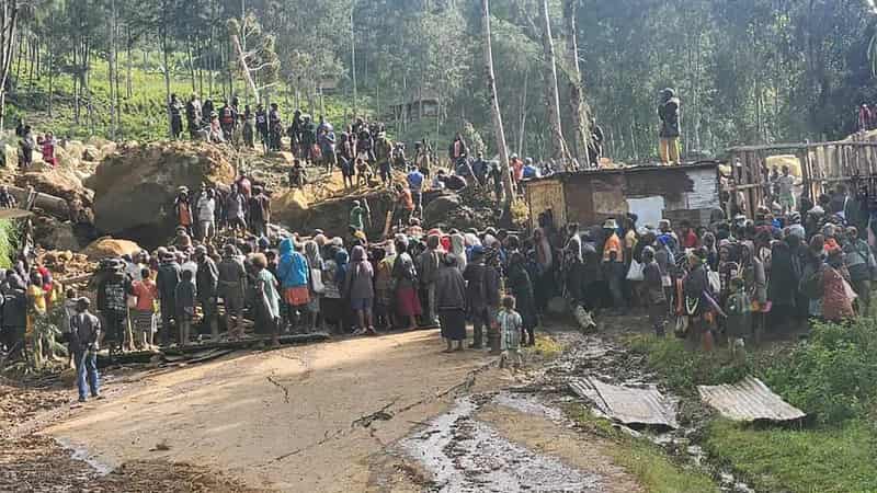 Casualty confusion after PNG landslide as aid arrives