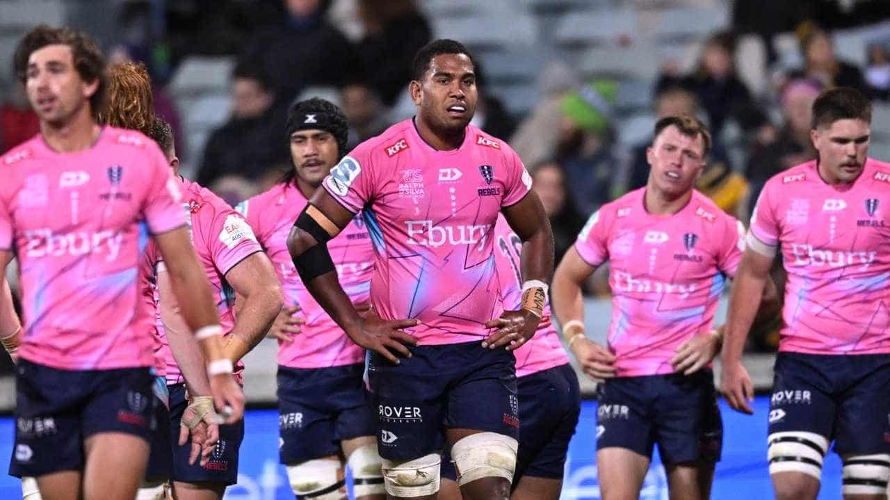 Rocking Rebels fail to rebound after Super Rugby axing