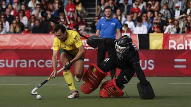 Australia's hockey teams both defeated by Belgium