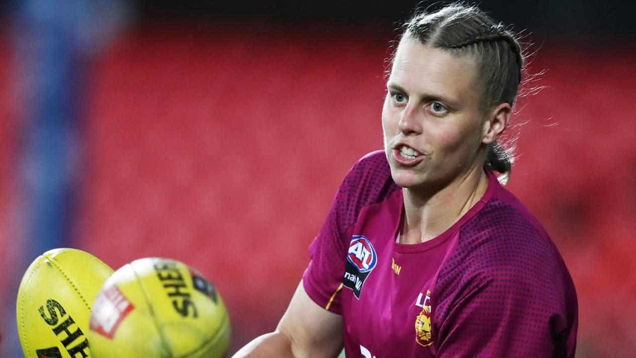 Lutkins back at Lions den in hunt for more AFLW flags