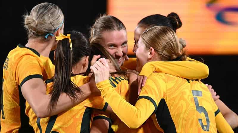 Matildas seal 2-0 win over China in last pre-Games test