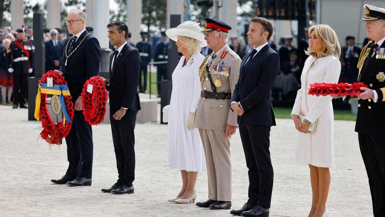 World leaders, veterans mark D-Day's 80th anniversary