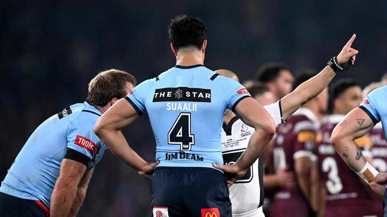 'Let down my state': Suaalii remorseful after Walsh hit