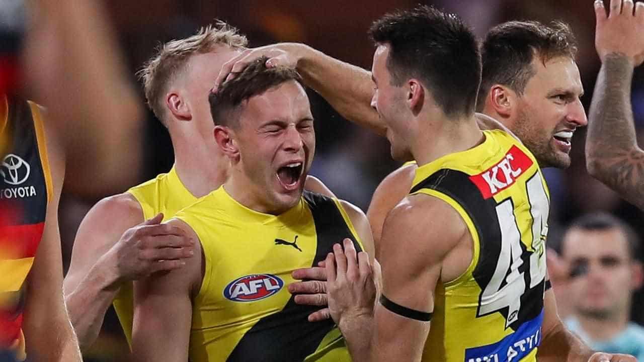 Injury-hit Richmond down Adelaide in AFL upset