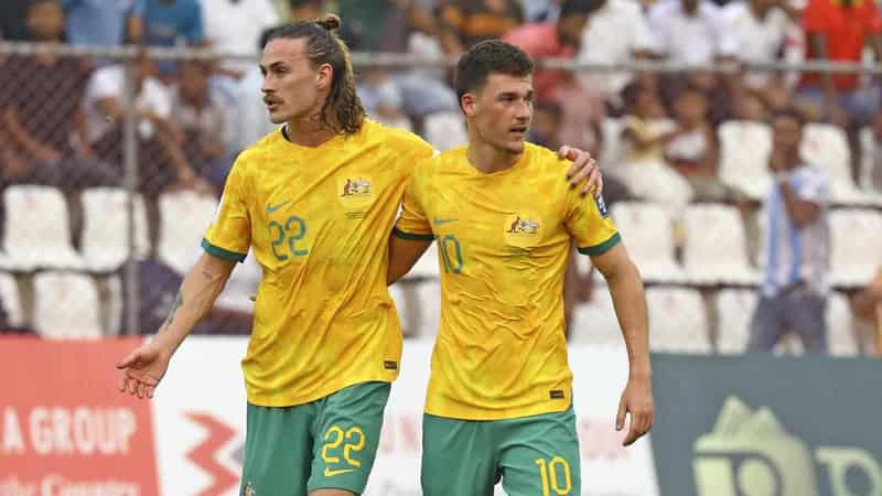 Socceroos scrap out 2-0 qualifying win over Bangladesh