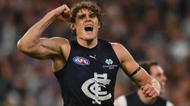 Blues burst Bombers' bubble in big AFL win